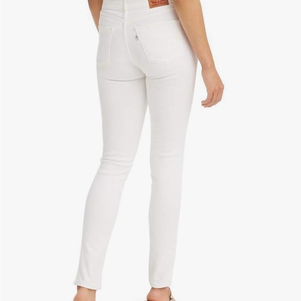 Levi's Womens 311 Shaping Skinny Jeans White - Picture 2 of 6